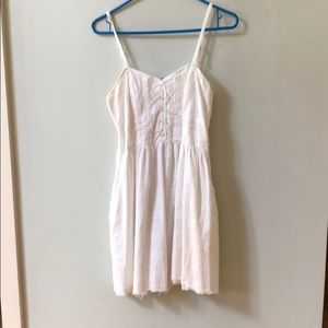 White American eagle dress